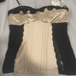 Brand new bebe silk shirt